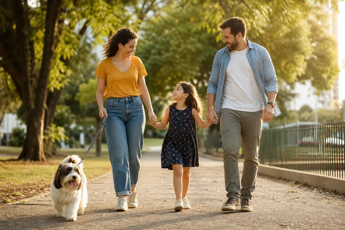 convivência com o animal após a separação em contexto familiar