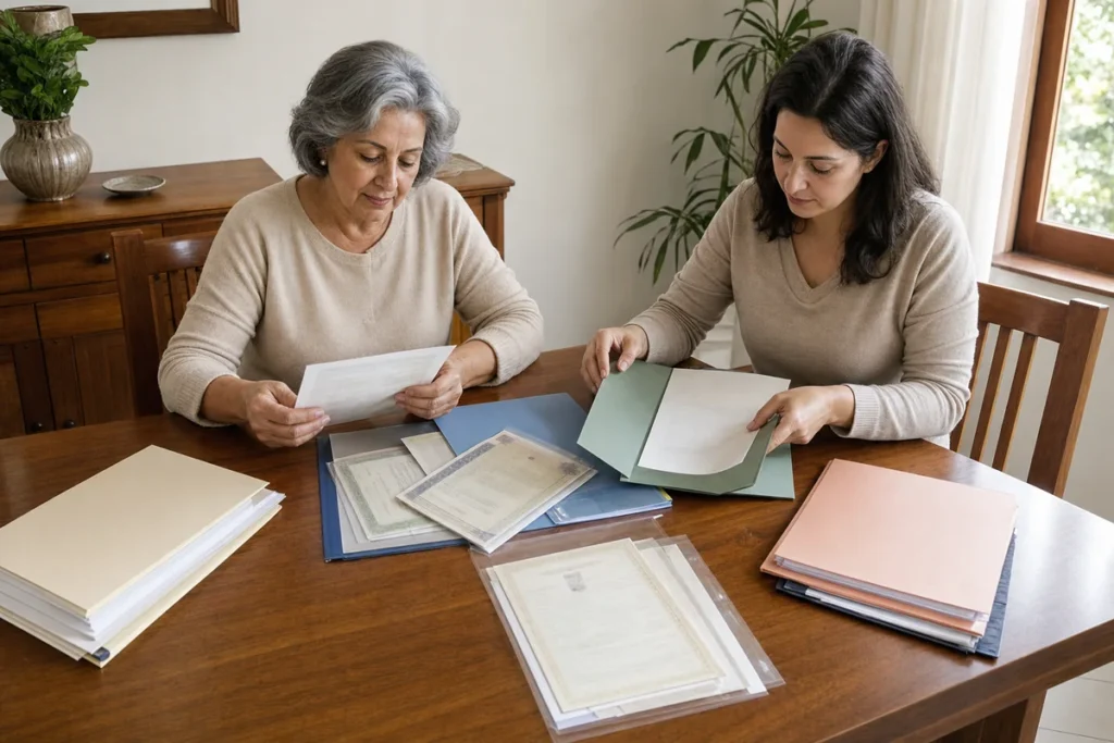 Documentos para inventário: lista para começar