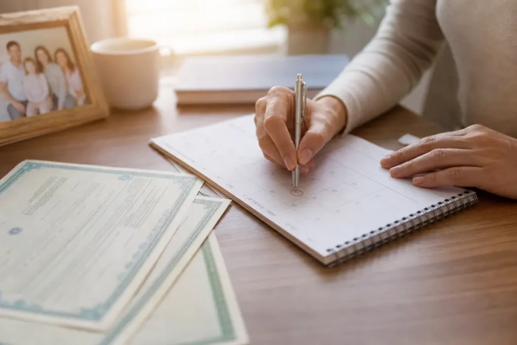 documentos para o inventário em contexto familiar